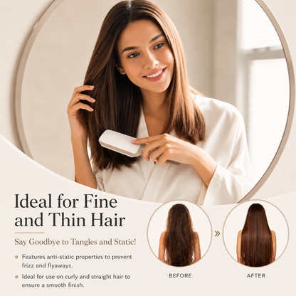 Self-Cleaning Detangling Hair Brush